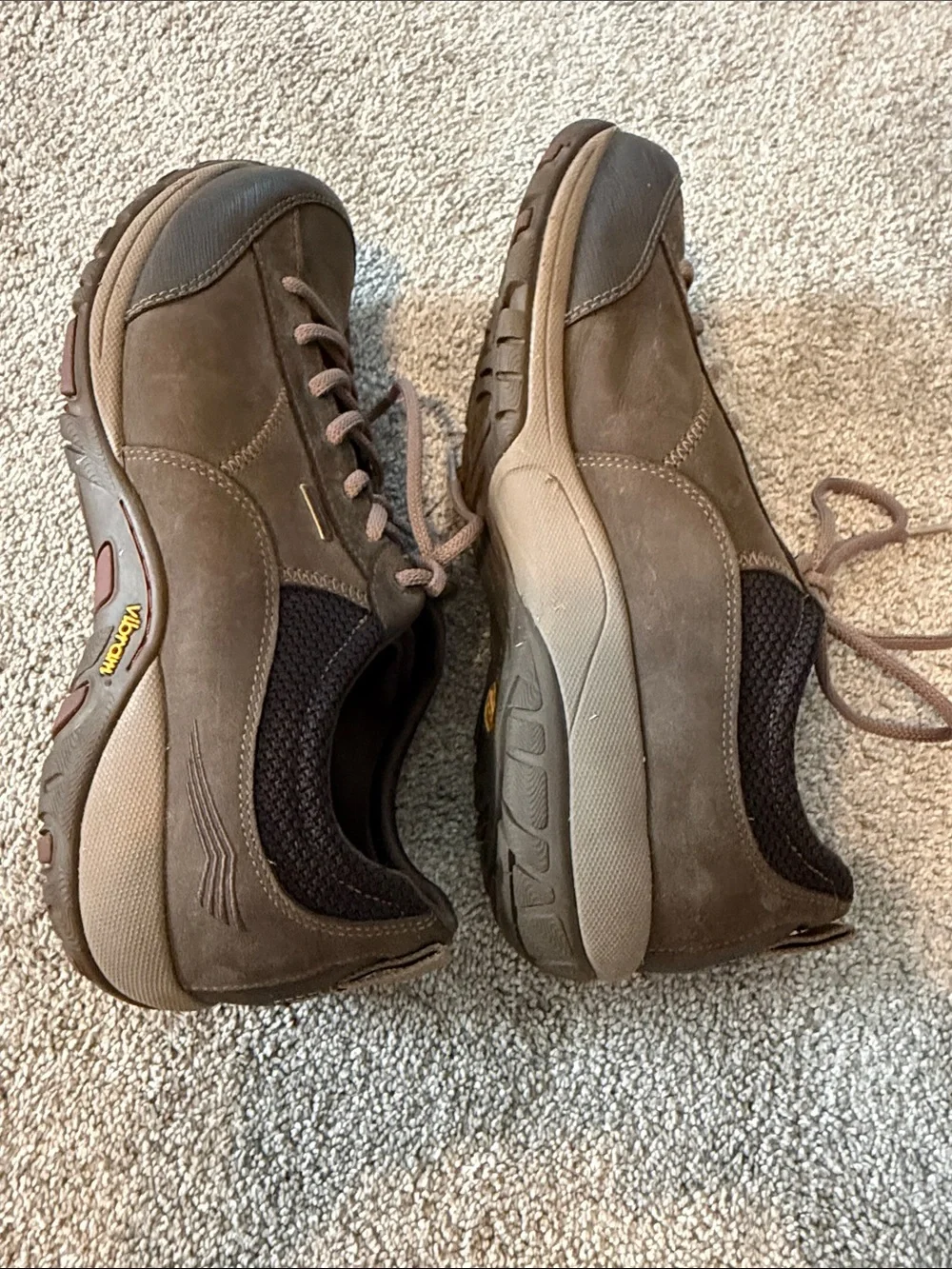 Dansko Women’s Casual Lace-Up Waterproof Slip Resistant Clog Sneakers in Brown